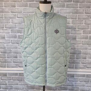 Destiny 2 Bungie Rewards Adult Deep Stone Crypt Puffer Vest Mens 2XL Gamer Green